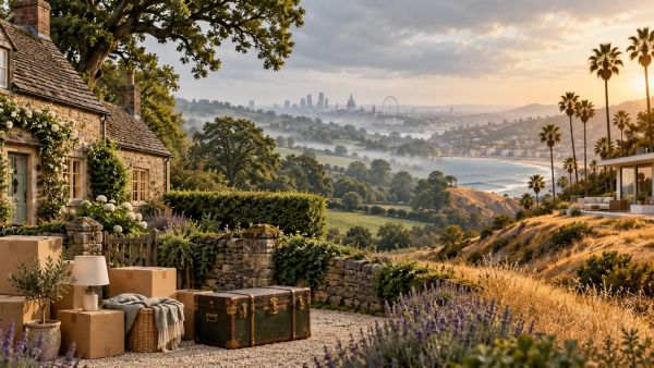 Why ellen degeneres chose moving to the UK over California